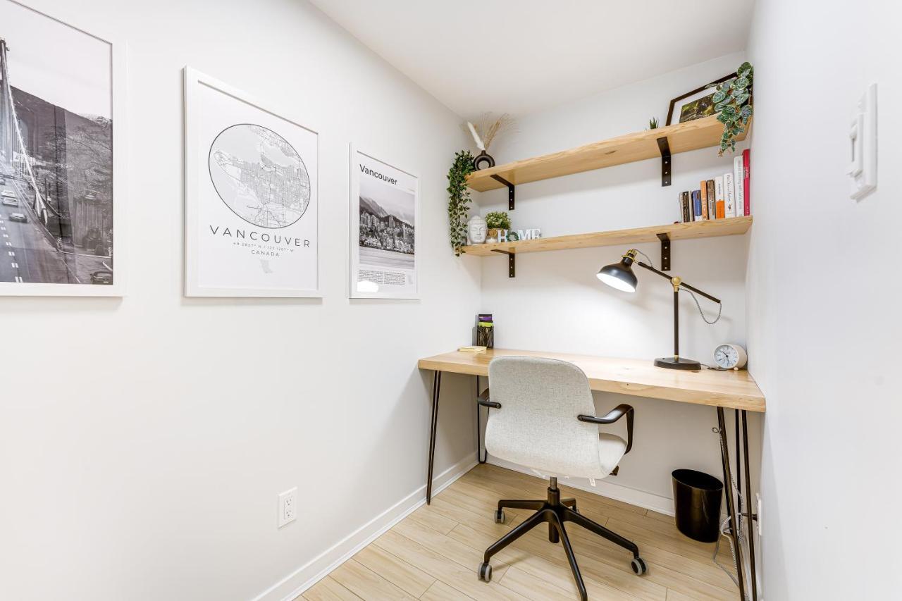 Heart Of Downtown 1 Bd Entire Condo - Pool, Gym, Parking, Office, Ac Vancouver Exterior photo